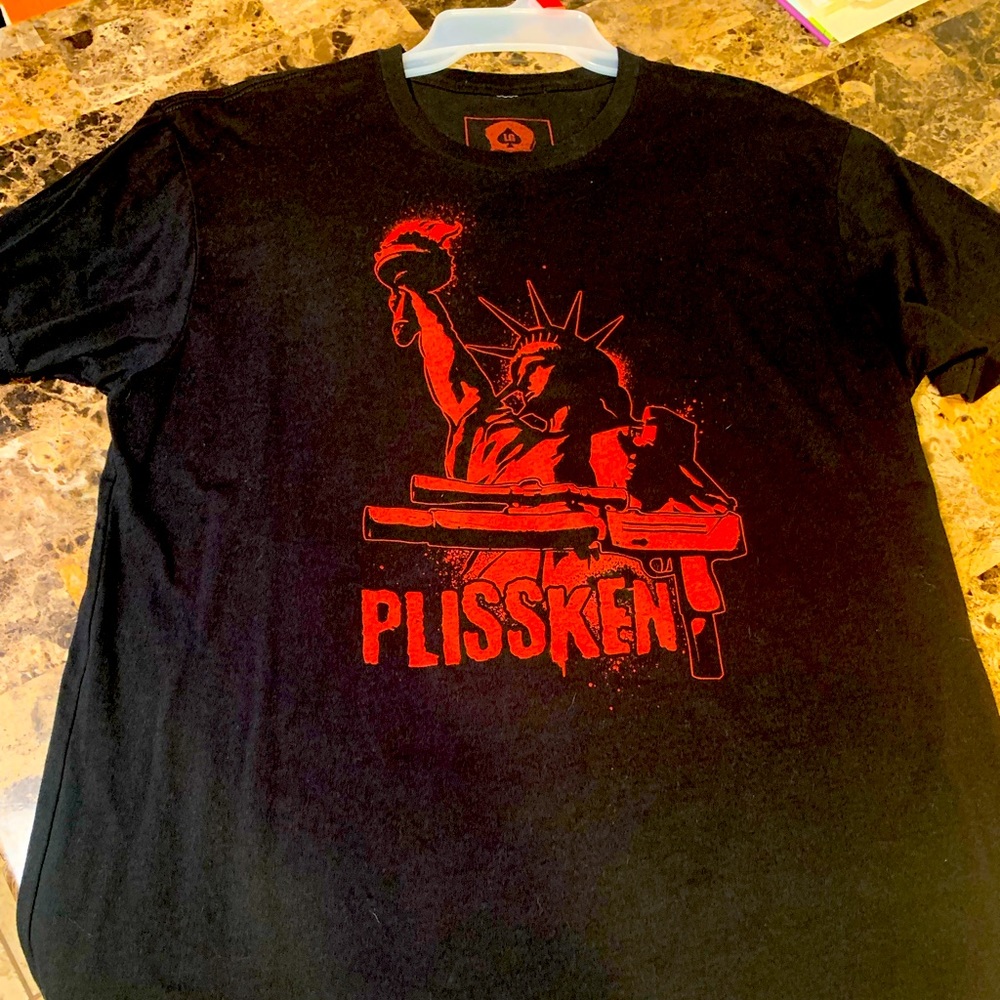Zero foxtrot plissken T-shirt large